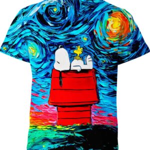 Snoopy X Vincent Van Gogh Shirt