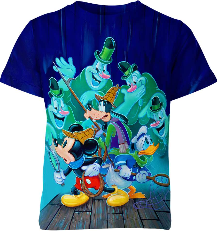 Mickey And Donald Duck Shirt