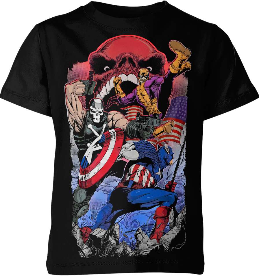 Captain America Marvel Comics Shirt