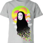 No Face x Soot Sprites in Spirited Away from Studio Ghibli Shirt