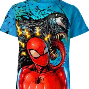 Venom And Spider Man Shirt