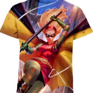 Woman Robin From Batman Shirt