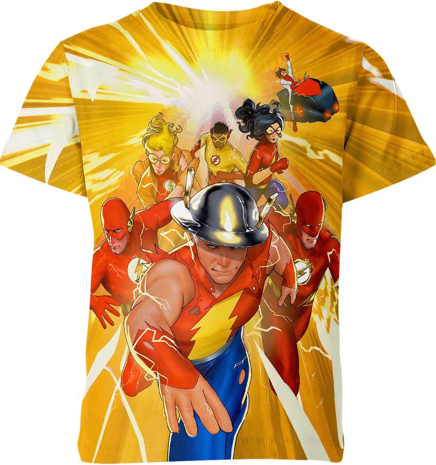 The Flash Family DC Comics Shirt