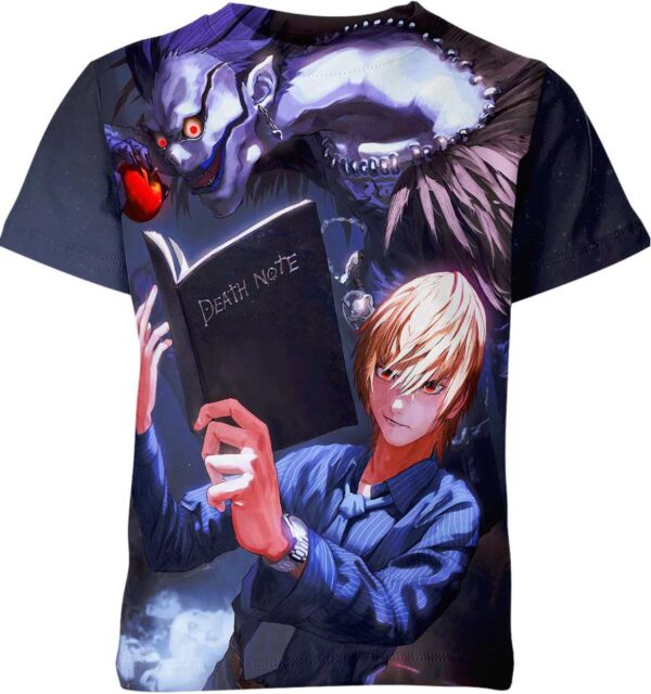 Light Yagami And Ryuk From Death Note Shirt