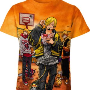 Chainsaw Man One Piece Demon Slayer Shirt