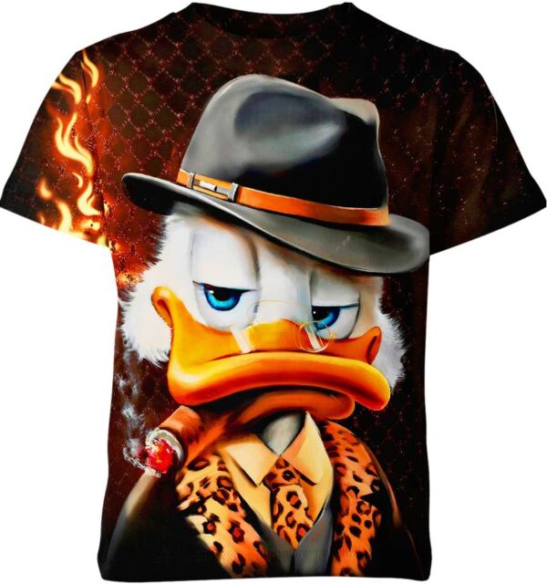 Donald Duck Gangster Shirt