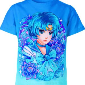 Sailor Mercury From Sailor Moon Shirt