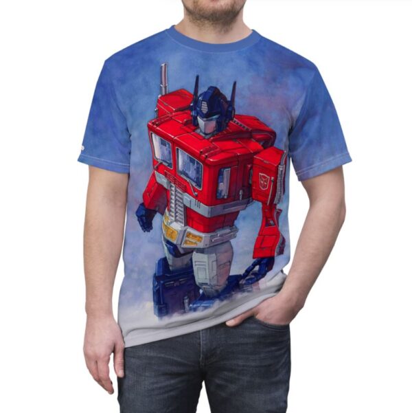 Optimus Prime From Transformers Shirt
