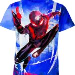 Miles Morales In Spider Man Universe Shirt