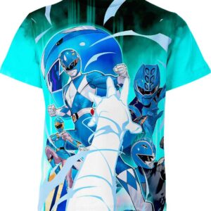 Blue Power Rangers Shirt