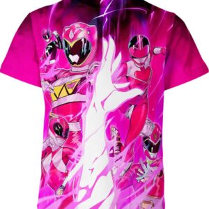 Pink Power Rangers Shirt
