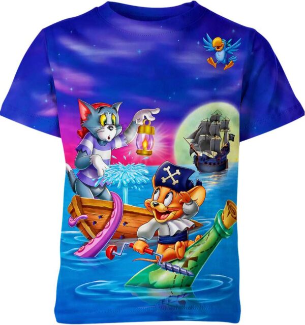 Tom And Jerry Pirate Shirt