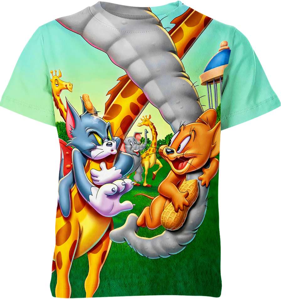 Tom And Jerry In The Zoo Shirt