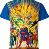Batman Wonder Woman Superman DC Comics Shirt
