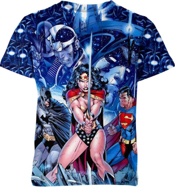 Batman Wonder Woman Superman DC Comics Shirt
