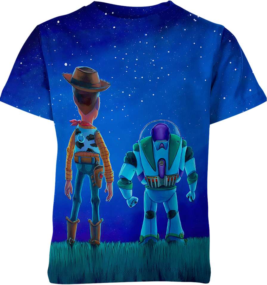 Woody Buzz Lightyear Toy Story Shirt