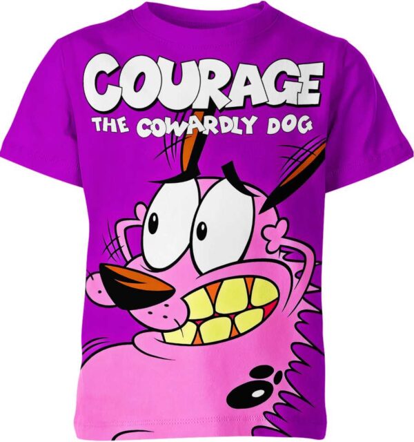 Courage The Cowardly Dog Shirt