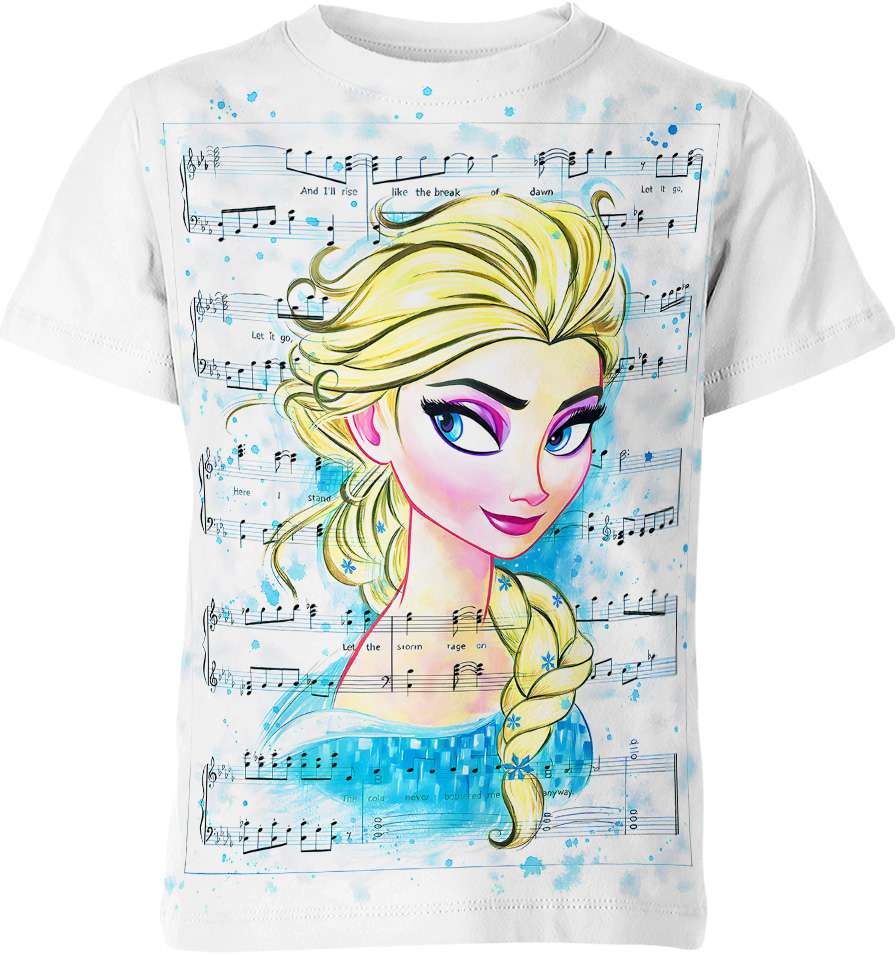 Let It Go Elsa Frozen Shirt
