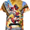 God Of War Ragnarok – Kratos Vs Thor Marvel Comics Shirt