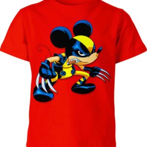 Mickey Mouse X Wolverine Shirt