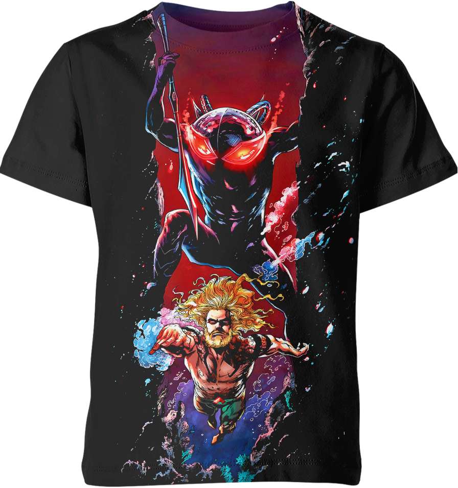 Black Manta Vs Aquaman Shirt