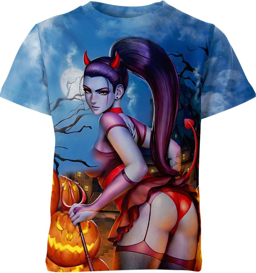 Widowmaker Overwatch Sexy Anime Girl Shirt