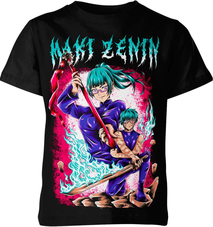 Maki Zenin From Jujutsu Kaisen Shirt