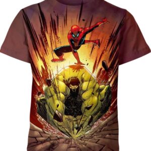 Hulk And Spidey Marvel Comics Shirt