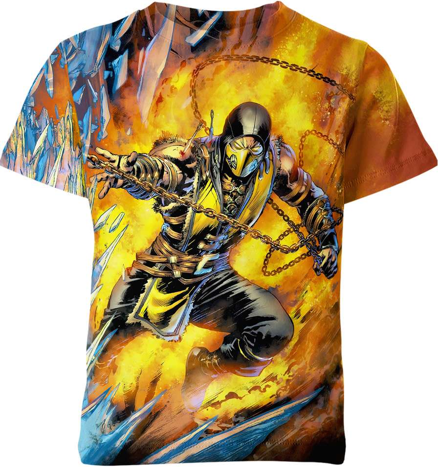Scorpion Mortal Kombat Shirt