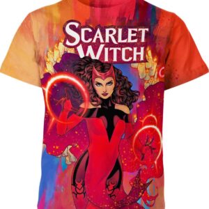 Scarlet Witch Marvel Comics Shirt