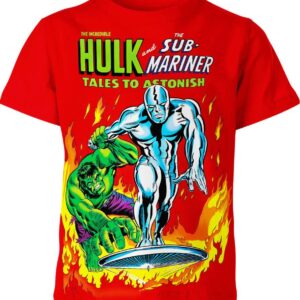 Hulk Vs Silver Surfer Marvel Comics Shirt
