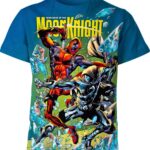 Deadpool Vs Moon Knight Marvel Comics Shirt
