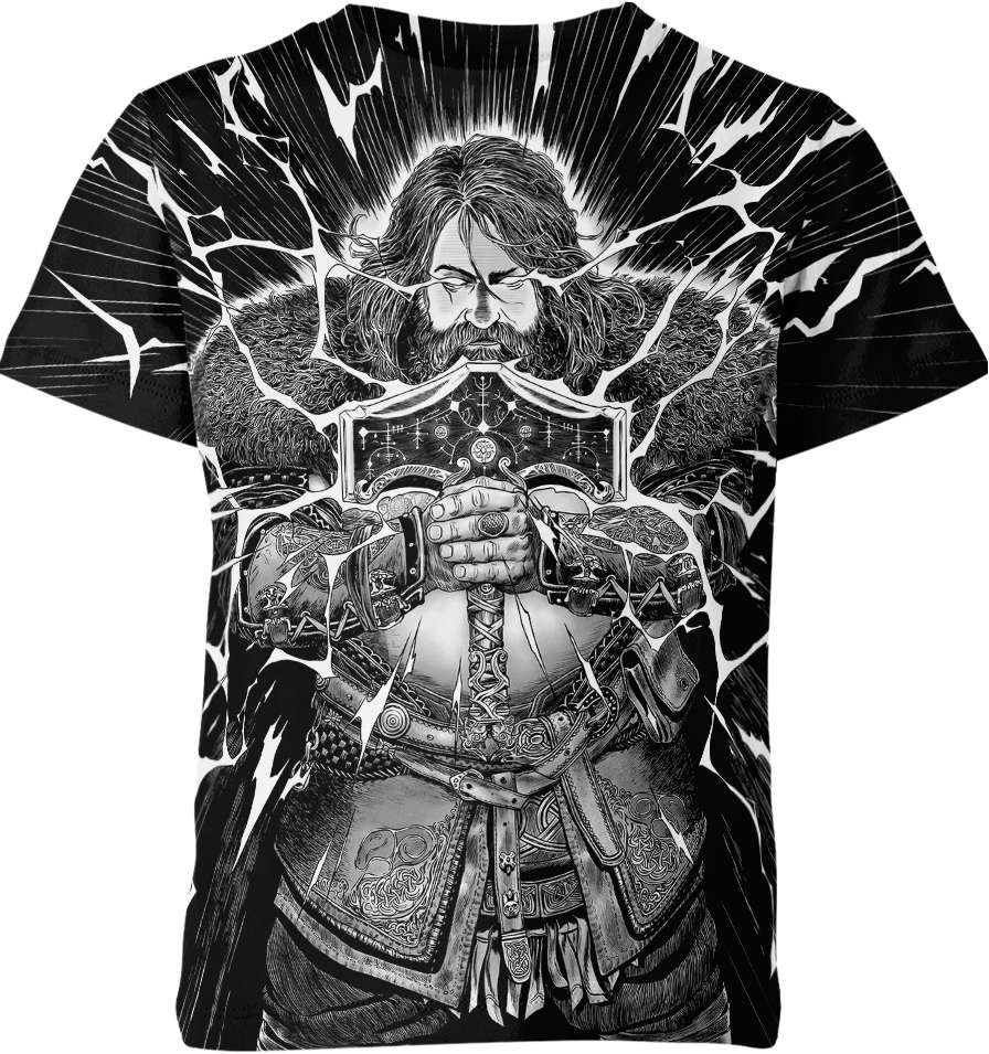 Thor God Of War Shirt
