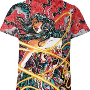 Wonder Woman Ink DC Comics Shirt