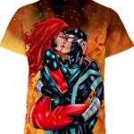 Cyclops Love Jean Grey Men Marvel Comics Shirt