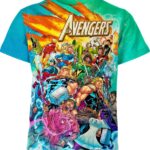 The Avengers, The Eternals, And The Men Marvel Comics Shirt