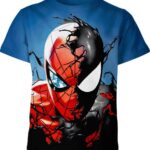 Spider Man Black Suit Marvel Comics Shirt