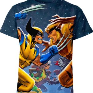 Wolverine Vs Sabretooth Marvel Comics Shirt