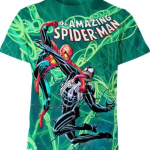 Spider Man Vs Venom Marvel Comics Shirt