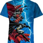 Spawn Batman Comics Shirt