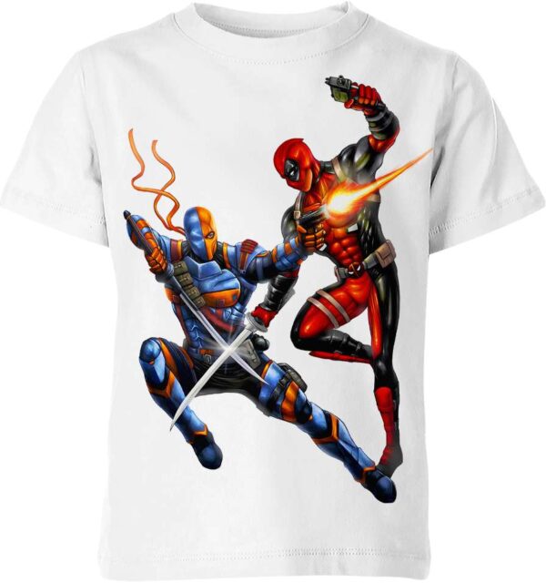 Deadpool Vs Deathstroke Shirt