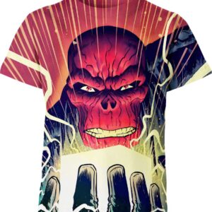 Red Skull Marvel Comics Shirt