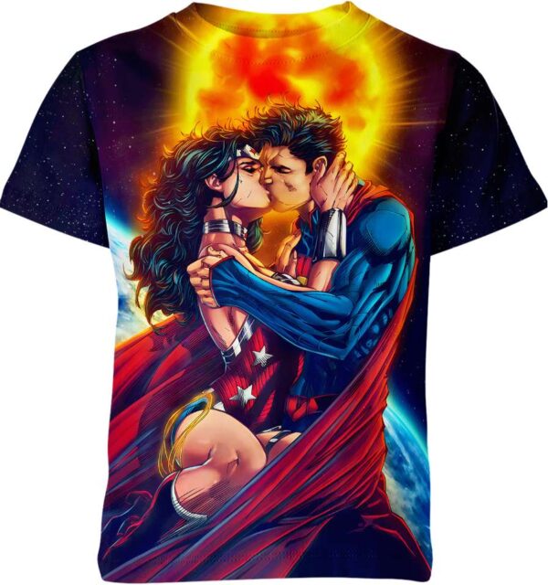 Superman Love Wonder Woman DC Comics Shirt