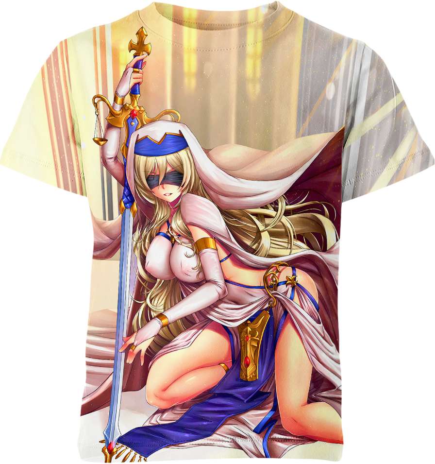 Sword Maiden Goblin Slayer Sexy Anime Girl Shirt