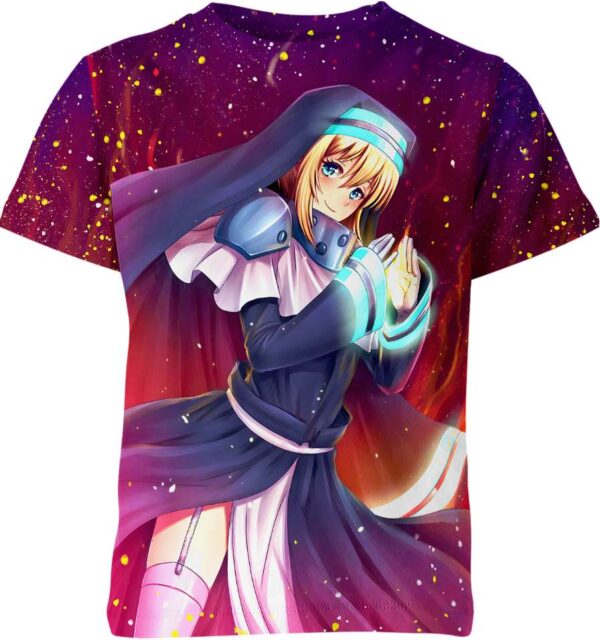 Sister Iris Fire Force Hentai Ahegao Shirt