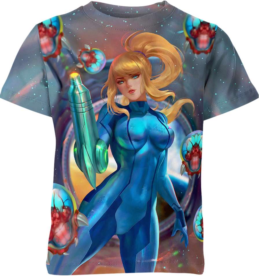 Samus Aran Metroid Shirt
