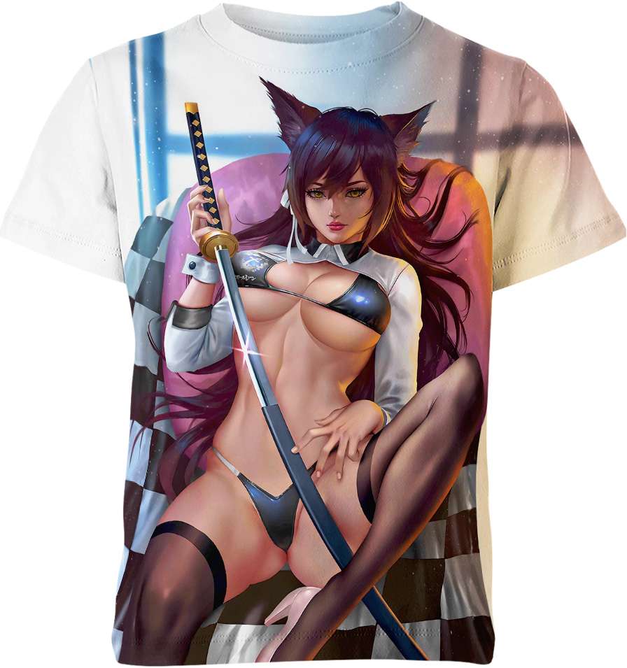 Atago Azur Lane Sexy Anime Girl Shirt