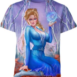 Elsa The Snow Queen Frozen Shirt