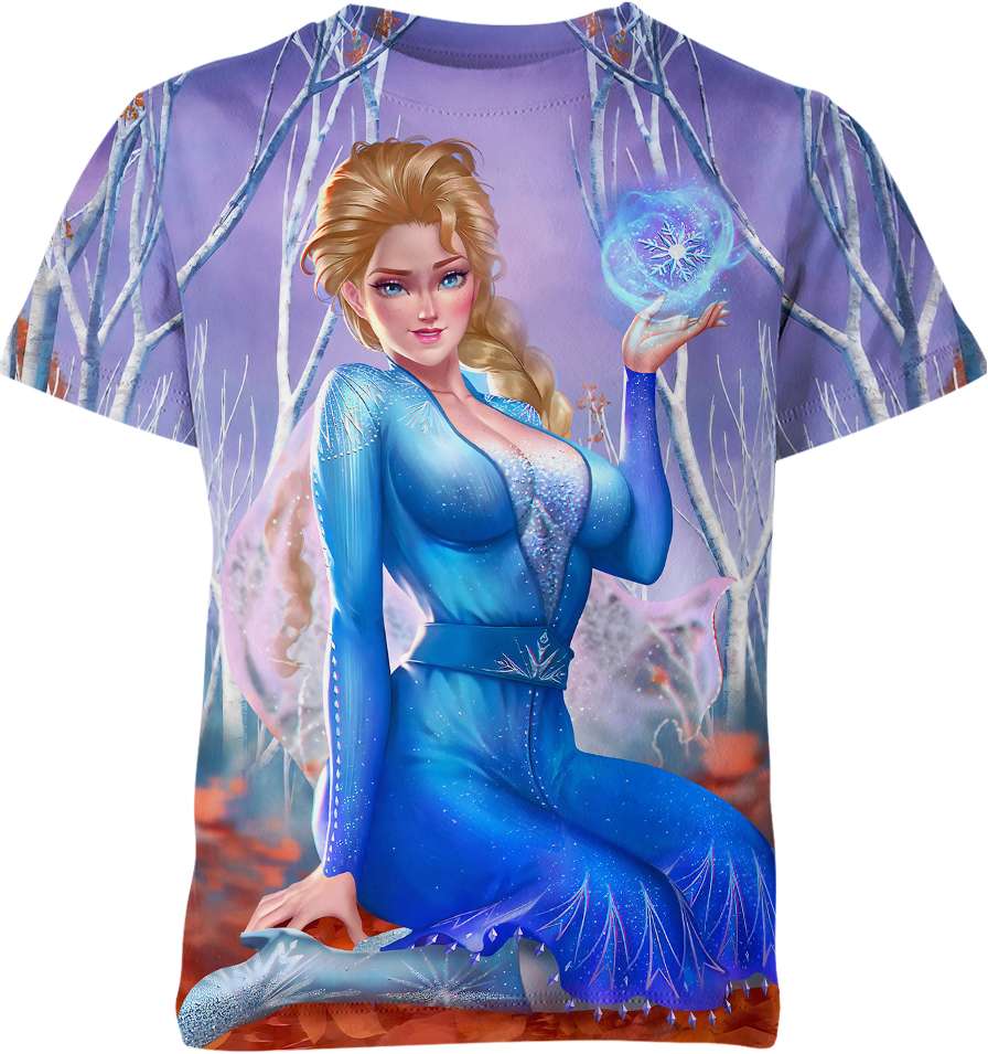 Elsa The Snow Queen Frozen Shirt