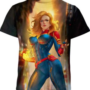 Captain Marvel Marvel Comics Shirt